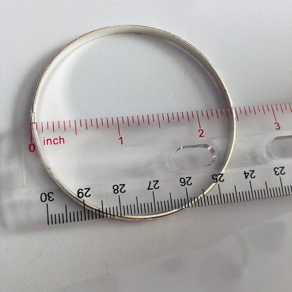 Silver Bangles NWOT - Picture 3 of 3